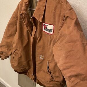 Brown Carhartt FR jacket